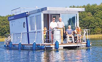 individuell für Sie gebaut das schwimmende Ferienhaus