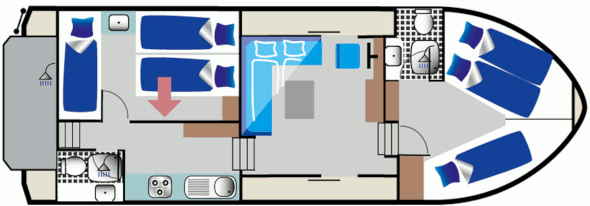 Grundriss Kormoran 1140