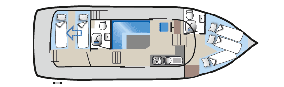 Grundriss Hausboot Aquino Grundriss Aquino Hausboot