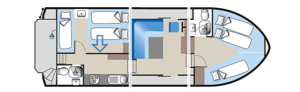 Grundriss Kormoran 1150
